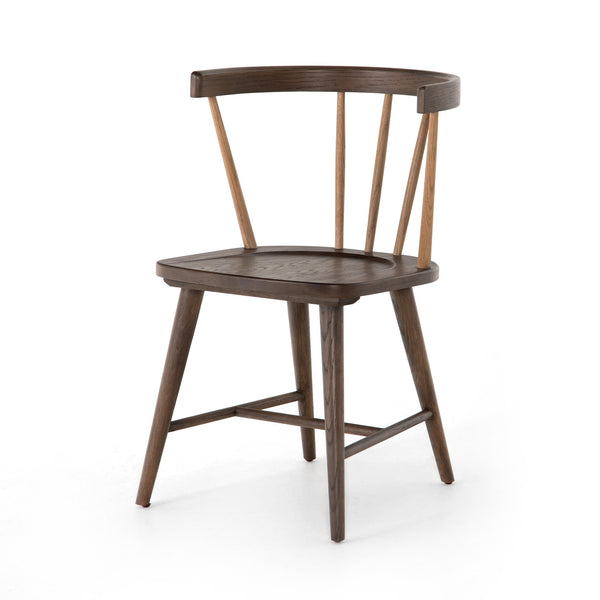 Naples Dining Chair In Light Cocoa Oak
