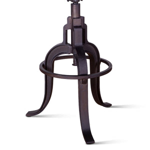 Organic Forge Raw Walnut Adjusting Stool