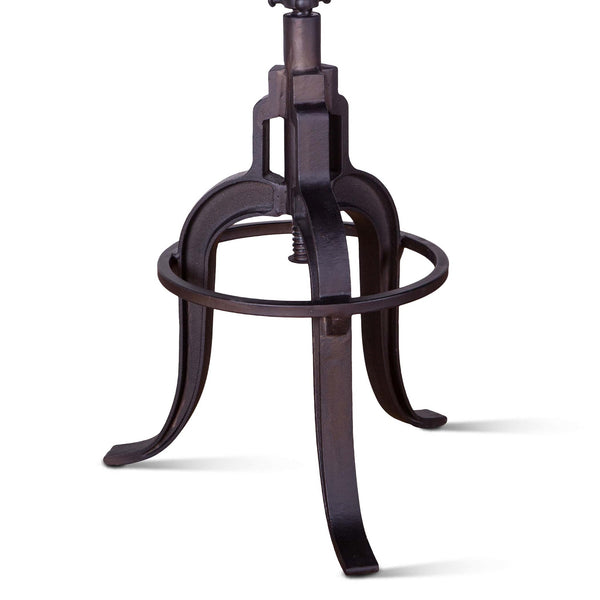 Organic Forge Raw Walnut Adjusting Stool