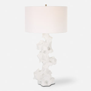 Remnant White Marble Table Lamp