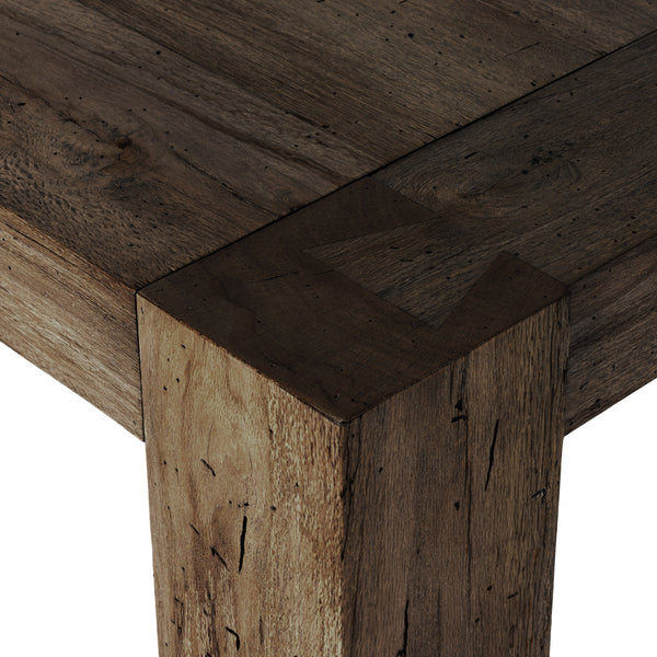 Abaso Dining Table 108" In Ebony Rustic