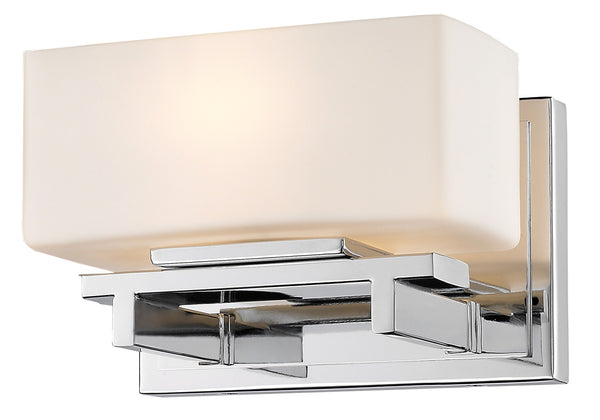 Kaleb 1 Light Wall Sconce in Chrome Finish