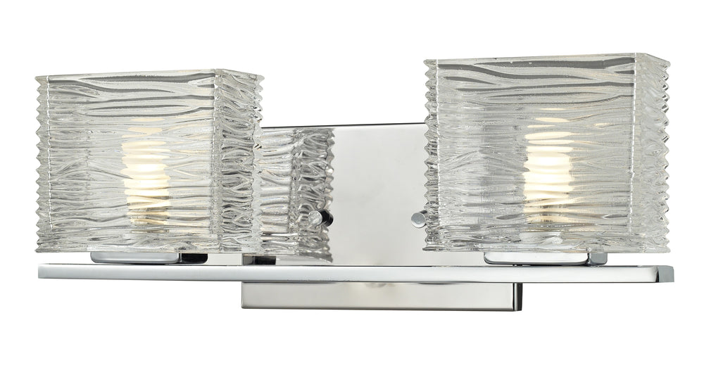 Jaol 2 Light Vanity  in Chrome  Finish
