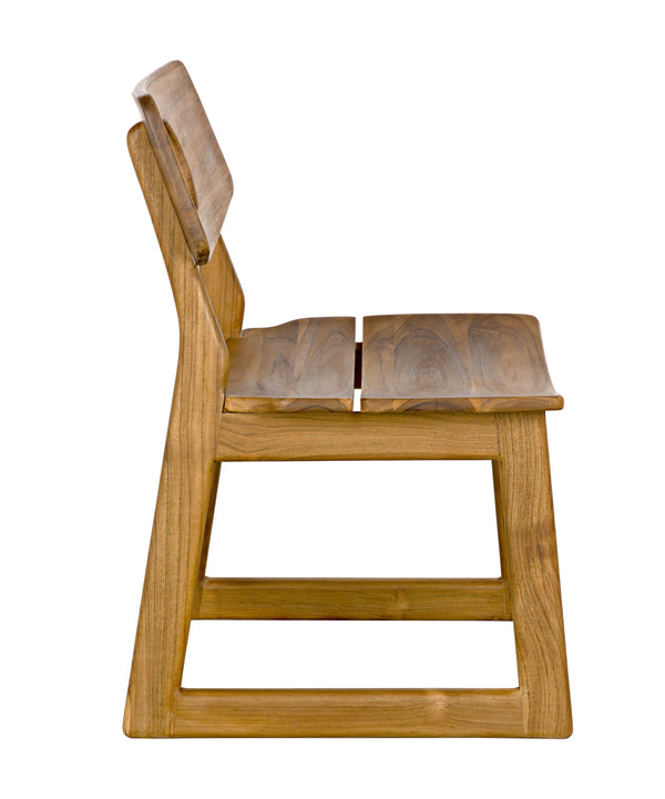 Buraco Teak Chair with Satin Gloss Finish
