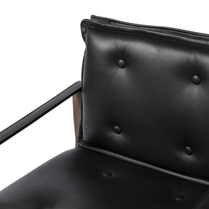 Lenz Dining Armchair In Carson Black