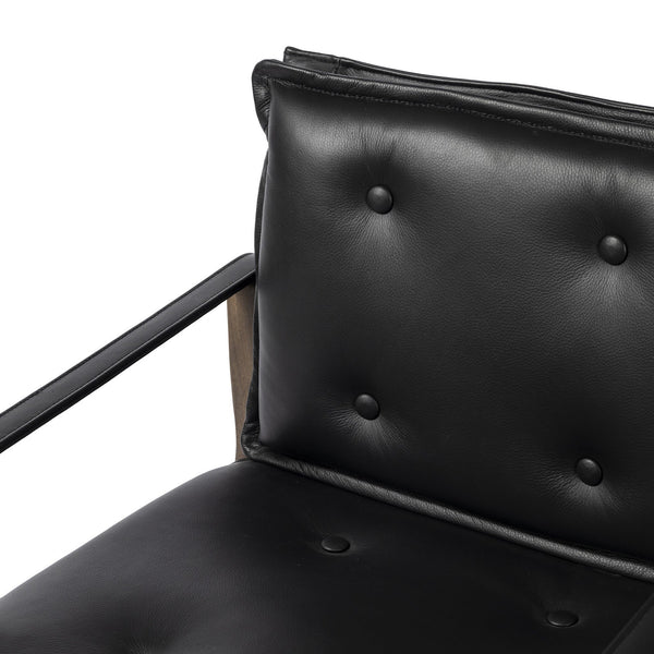 Lenz Dining Armchair In Carson Black