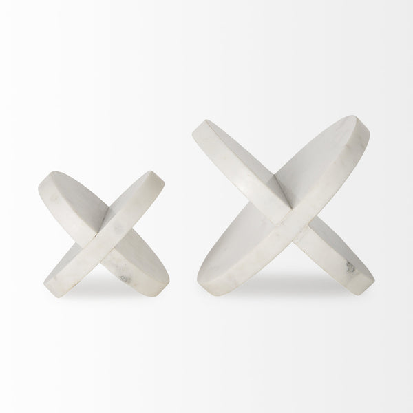Sophia 6.0"L x 6.0"W x 6.0"H Small Marble Ornament