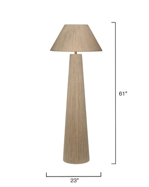 Tension Jute Floor Lamp