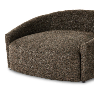 Chloe Media Lounger In Ivan Granite