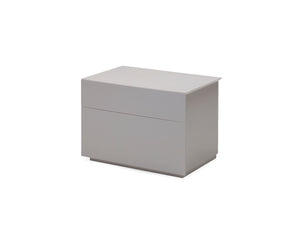 Vex 2 drawers Night table in matte stone