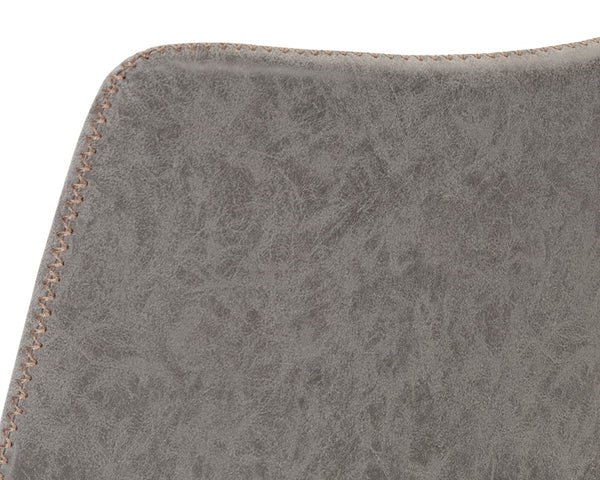 Cal Contemporary Office Chair - Antique Grey