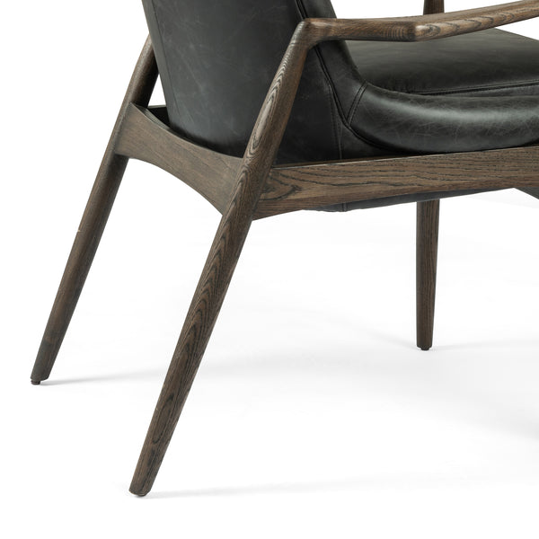 Braden Dining Arm Chair-Durango Smoke