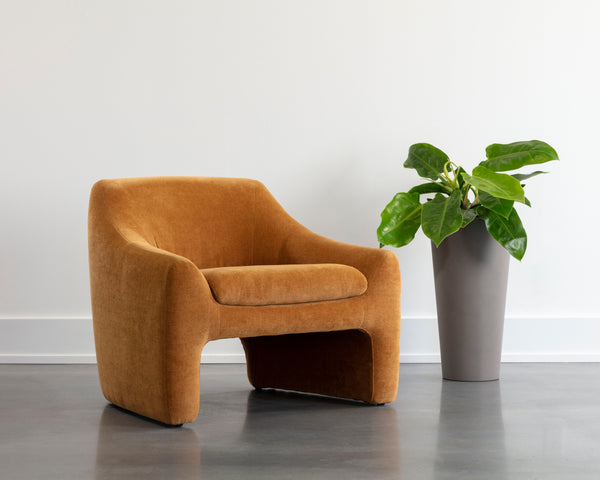 NEVAEH LOUNGE CHAIR - DANNY AMBER