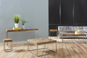 Teak Puzzle Coffee Table