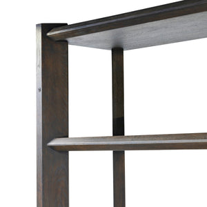 Orwin Bookshelf in Smoked Black Oak