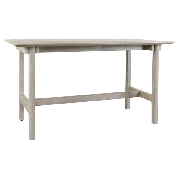 Dawn Outdoor Teak Counter Table in Gray, by Classic Home