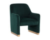 JAIME LOUNGE CHAIR - MEG DARK EMERALD