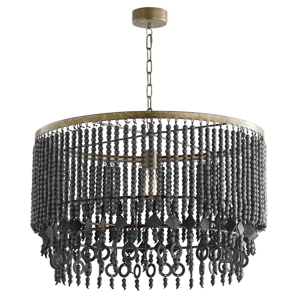 Estrella III Pendant in Tinted Raw Iron