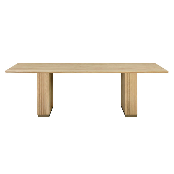 Chelsea Natural Oak Wood - Rectangular Dining Table