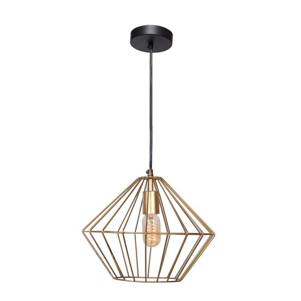 Empire Ceiling Fixture In Gold