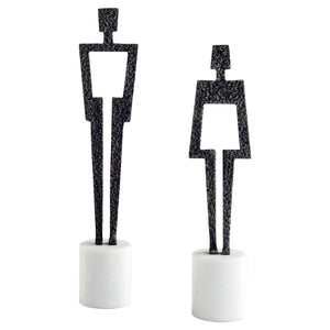 Benedict Sculpture|Wht|Bz