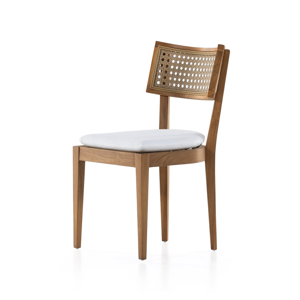 Britt Outdoor Dining Chair In Natural Teak