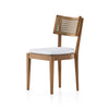 Britt Outdoor Dining Chair In Natural Teak