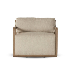 Stroud Outdoor Swivel Chair - Faye Sand