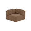 Moe's Matina Corner Chair in Taupe Chenille