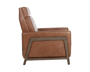 BRANDON RECLINER - SHALIMAR TOBACCO LEATHER