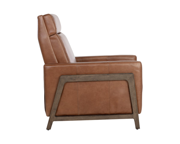 BRANDON RECLINER - SHALIMAR TOBACCO LEATHER