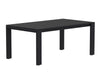 LUCERNE DINING TABLE - STERLING BLACK - 70"