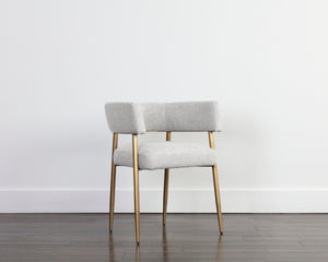 MAESTRO DINING ARMCHAIR - BELFAST HEATHER GREY