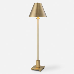 Pilot Brass Buffet Lamp