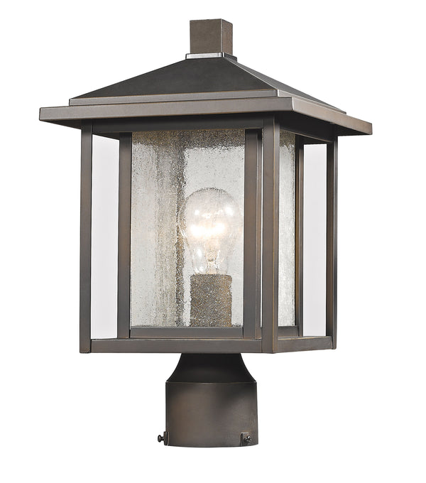 Aspen 1 Light Outdoor in Oil Rubbed Bronze Finish