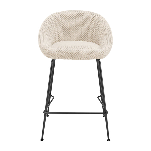 Watson KD Fabric Counter Stool, Georgia Cream