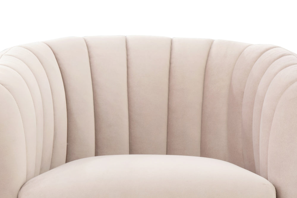 Channeled Accent Chair