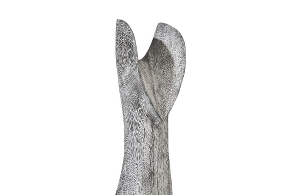Cat Sculpture, Grey Stone, Small