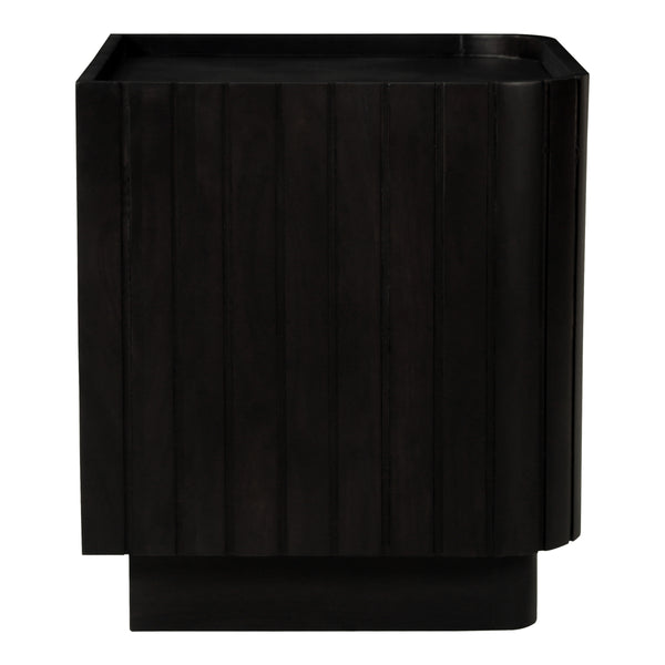 Moe's Povera Nightstand in Black Acacia