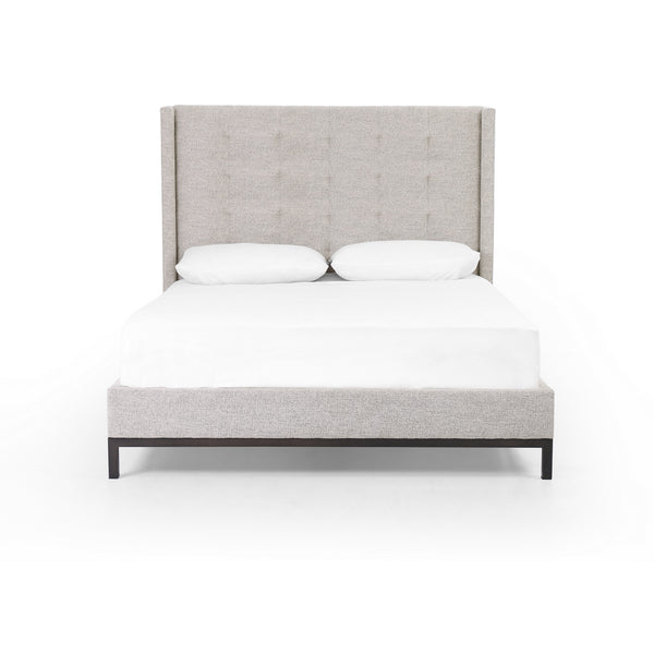 Newhall King Bed 55" in Linen