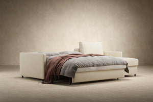 NEAH SOFA BED, SLIM W/LOUNGER, 63"X77"