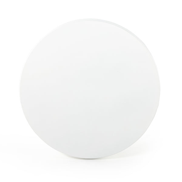 Basil Outdoor End Table In Matte White