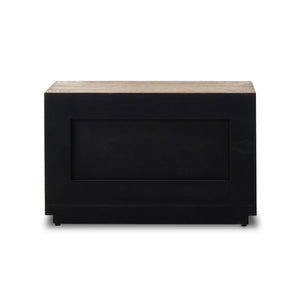 Abaso Nightstand in Rustic Wormwood Oak