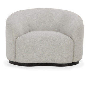 Beverly Upholstered Swivel Chair - Coastal Breeze