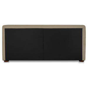 Moe's Beau King Storage Bed in Warm Beige