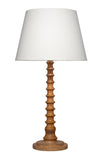 Revolution Wood Table Lamp with Linen Shade, Natural