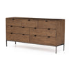 Trey 7 Drawer Dresser In Auburn Poplar