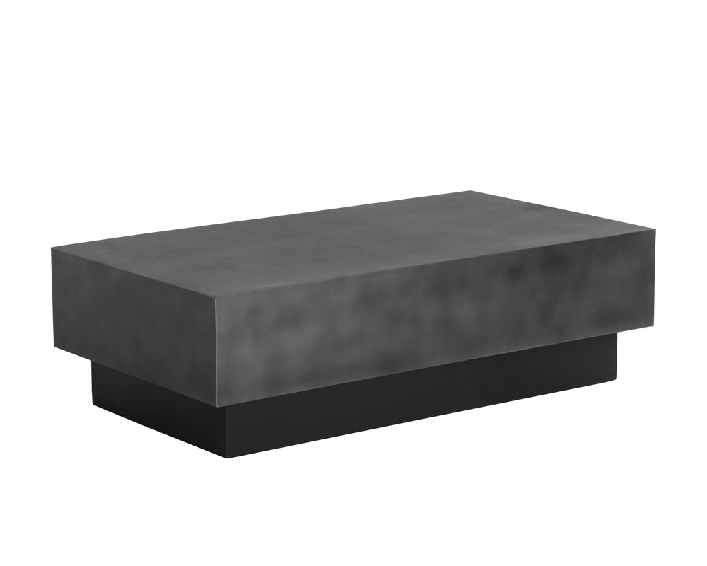 BLAKELY COFFEE TABLE - GUNMETAL