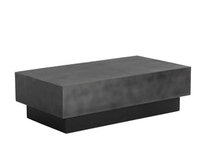 BLAKELY COFFEE TABLE - GUNMETAL