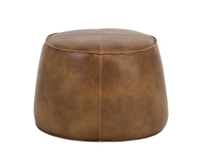 Mitchell Ottoman - Tobacco Tan